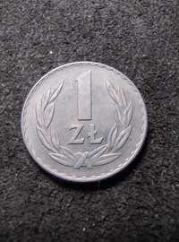PRL 1 złoty 1957 piękna