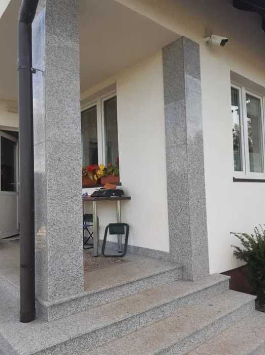 Szary granit G603, płytki, stopnie, podstopnie - schody/ściana/podłoga