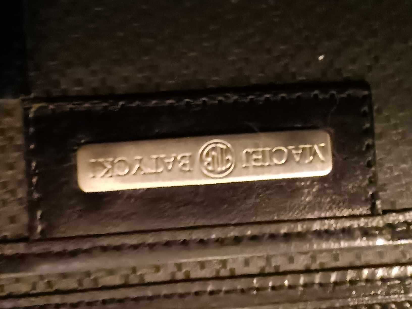 Duża torba skórzana shopper Batycki