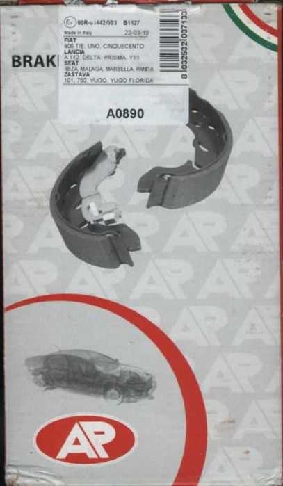 Jogo travões traseiros novos, fiat, lancia, seat e outros