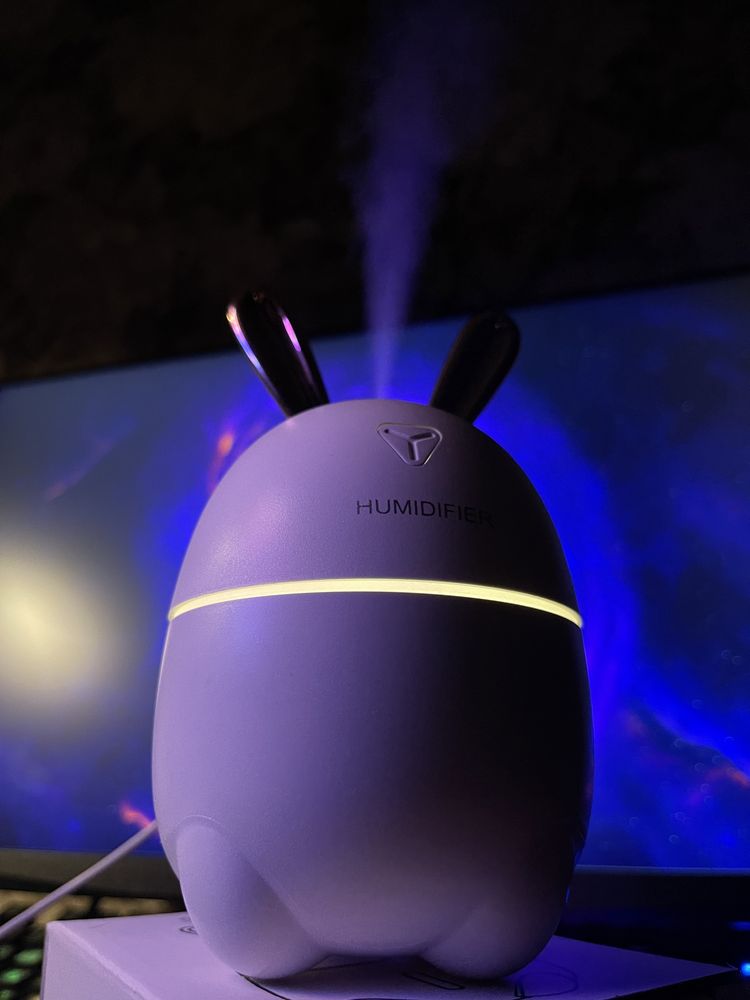 Зволожувач повітря з нічником Rabbit Humidifier