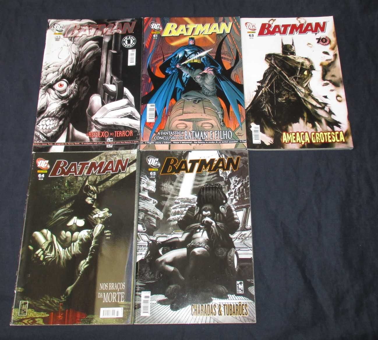 Livros BD Batman DCl Comics Panini 1ª série A4