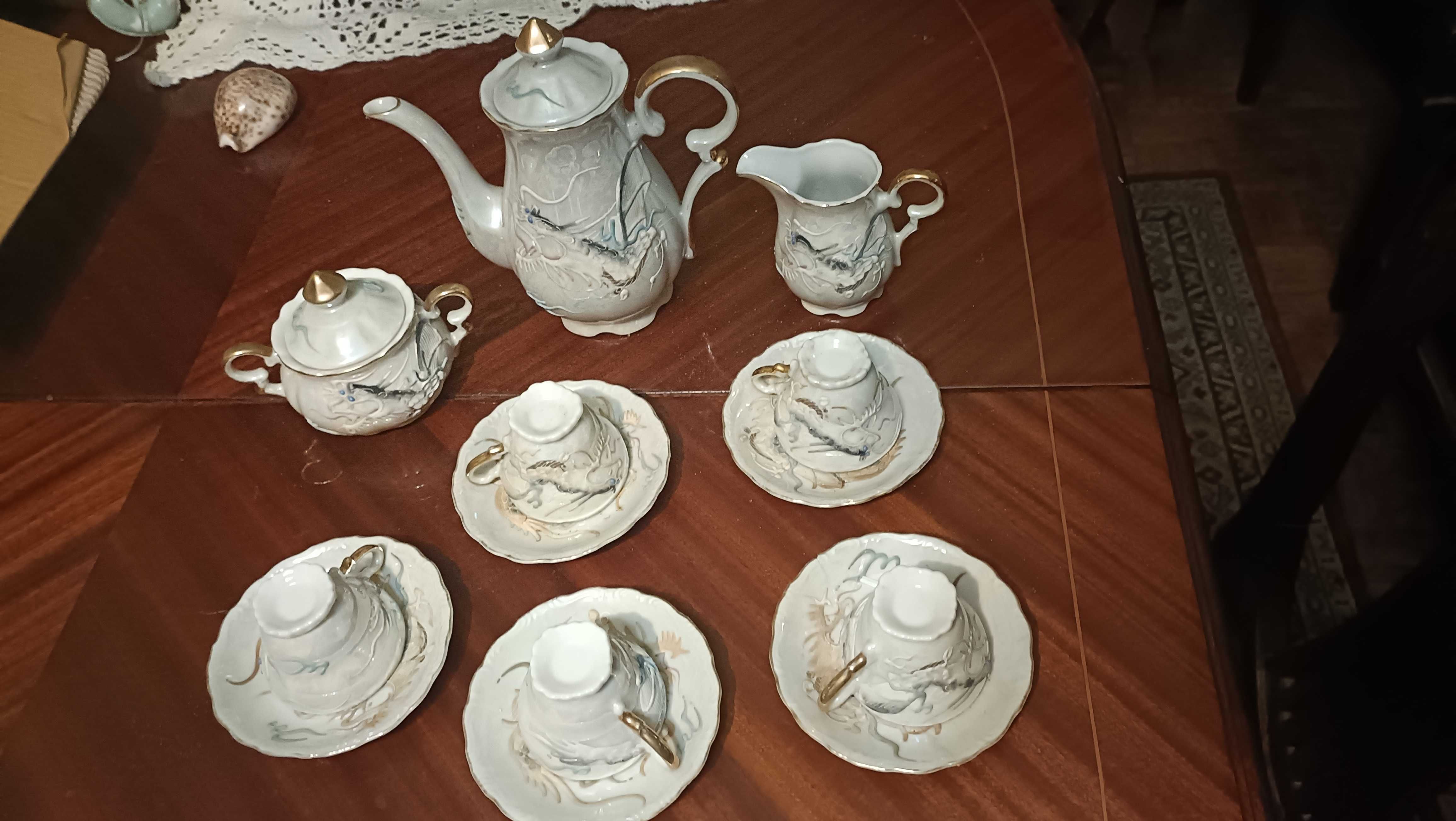 Serviço de Café em Porcelana