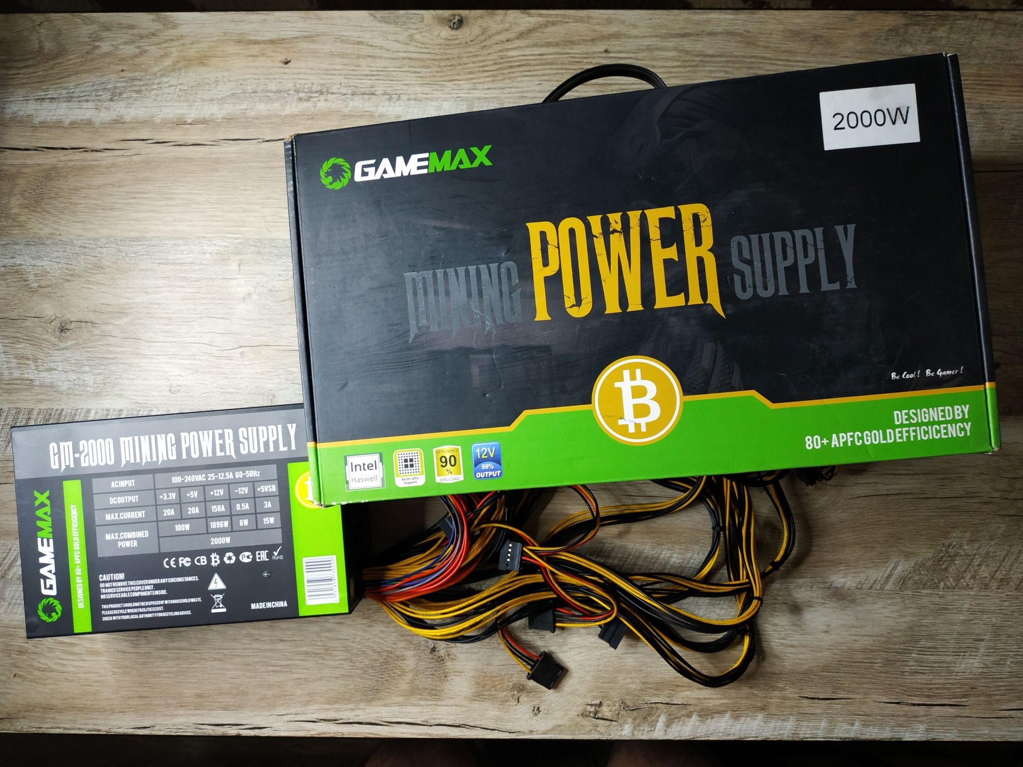 Блок питания GameMax GM-2000