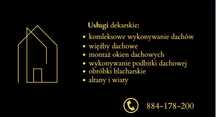 Usługi dekarskie