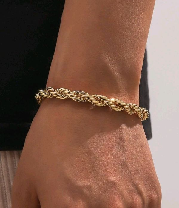 Pulseira (Prata), (Ouro) e (Preta)