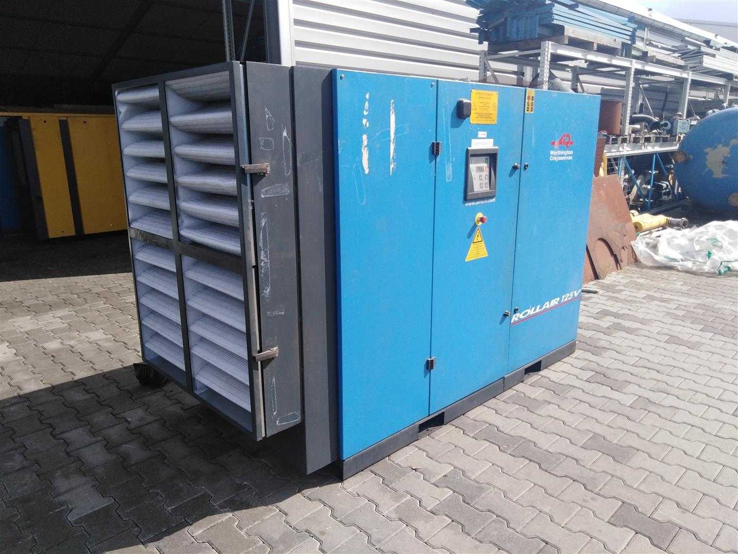 SPRAWNA!!! Sprężarka WORTHINGTON RLR125 V7AIR 90kW 15.06m³/min S010565