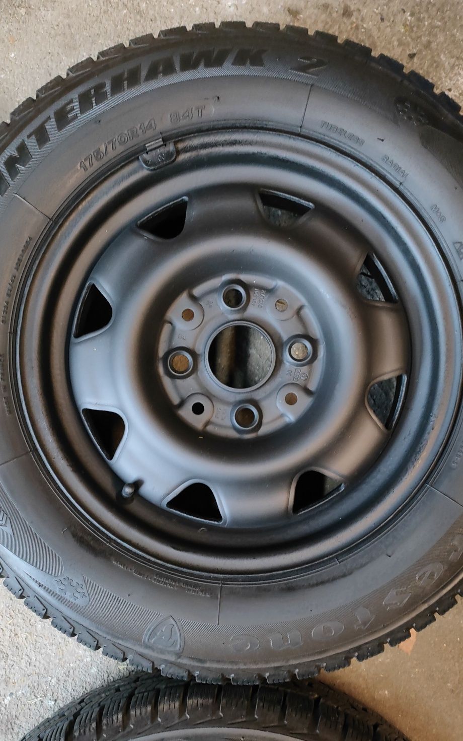 Felgi stalowe koła zimowe Audi 80 oryginał 14" 4x108 5,5J ET 45