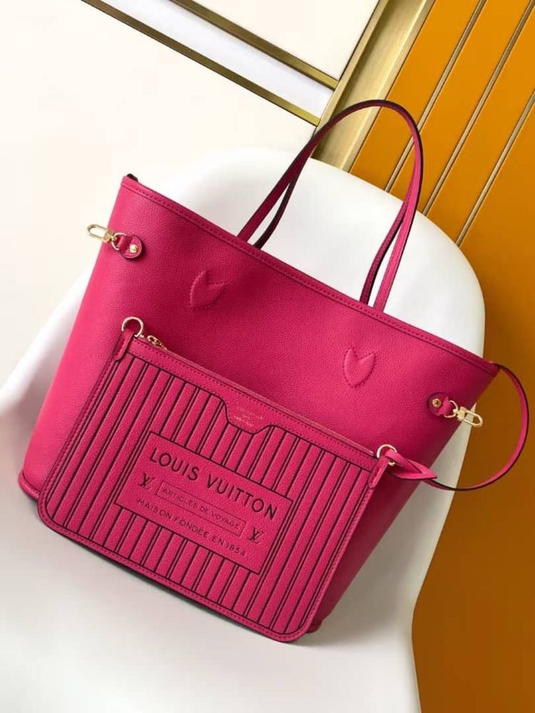 Louis vuitton neverfull inside out