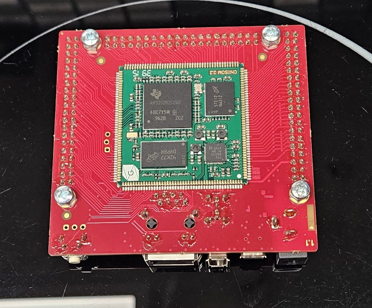 ChiliBoard, ChiliSOM eval board Ti AM335x