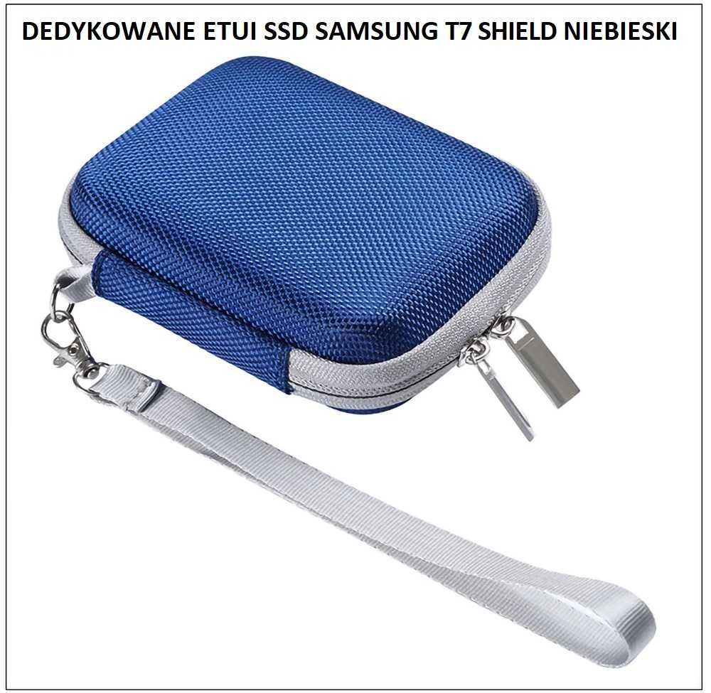 Dedykowane etui do dysków SSD Samsung T7 Shield NIEBIESKI NOWOŚĆ!!!