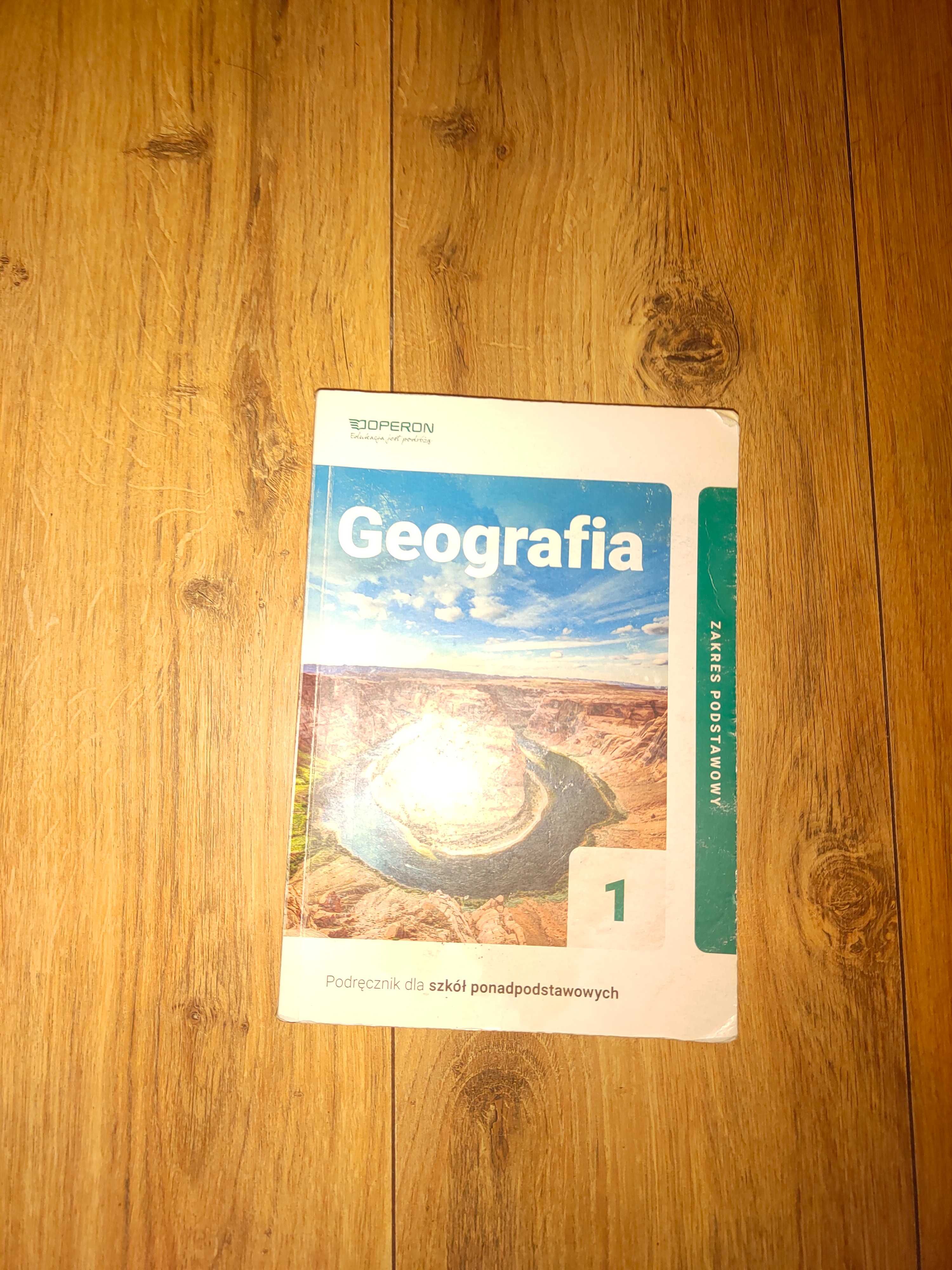 Książka Geografia do klasy 1 technikum