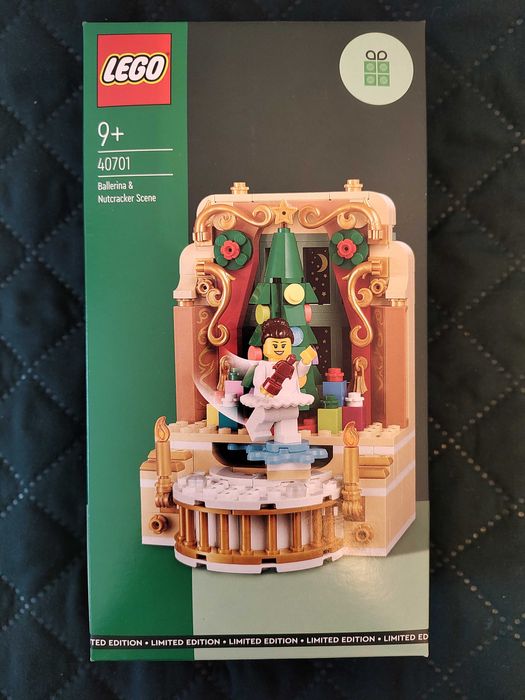 LEGO 40701 Scena z baletnicą i dziadkiem do orzechów|Świąteczne