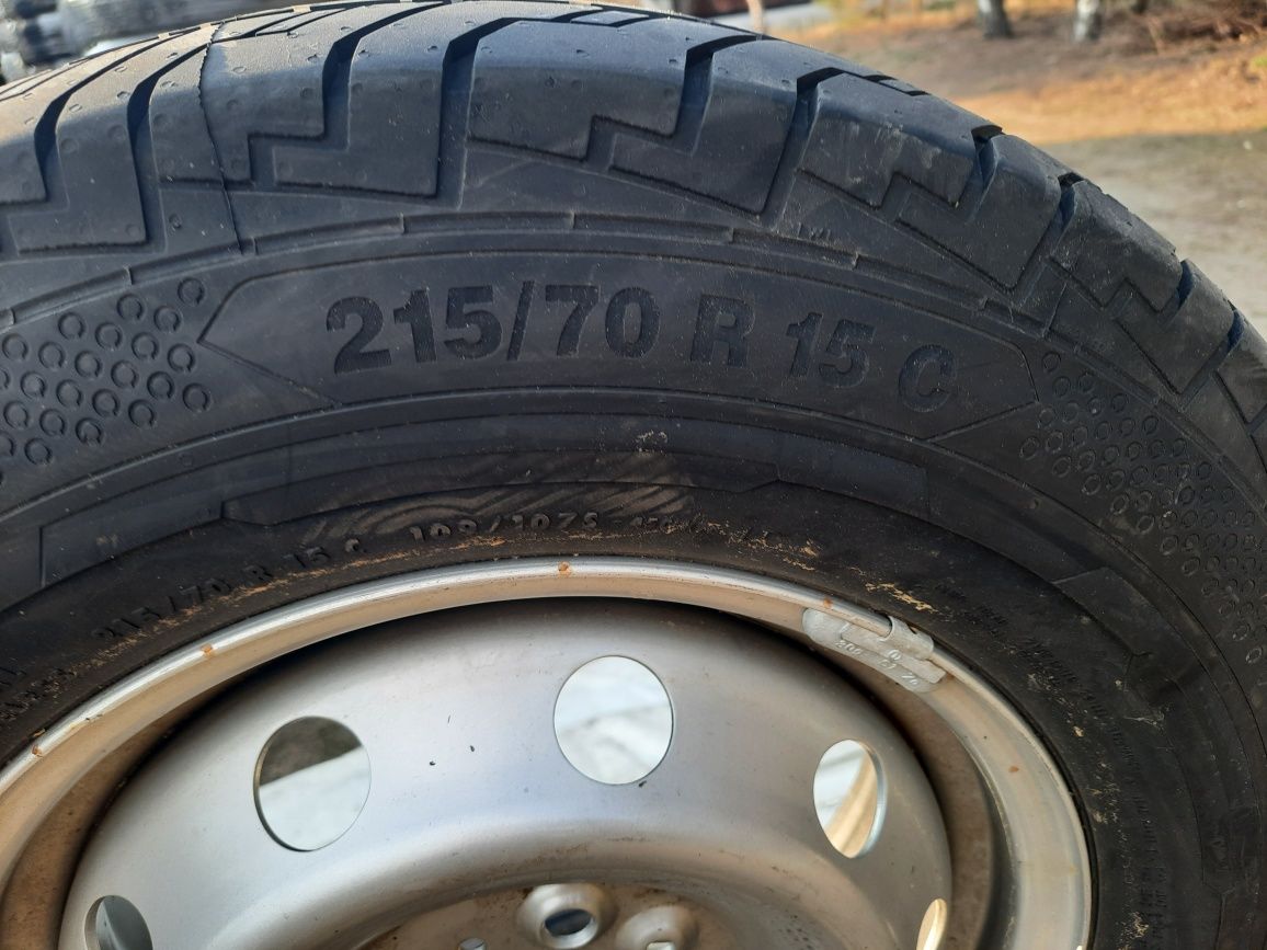 Koła letnie,felgi,opony 215/70R15C do Fiat Ducato, Boxer; Jumper, Opla