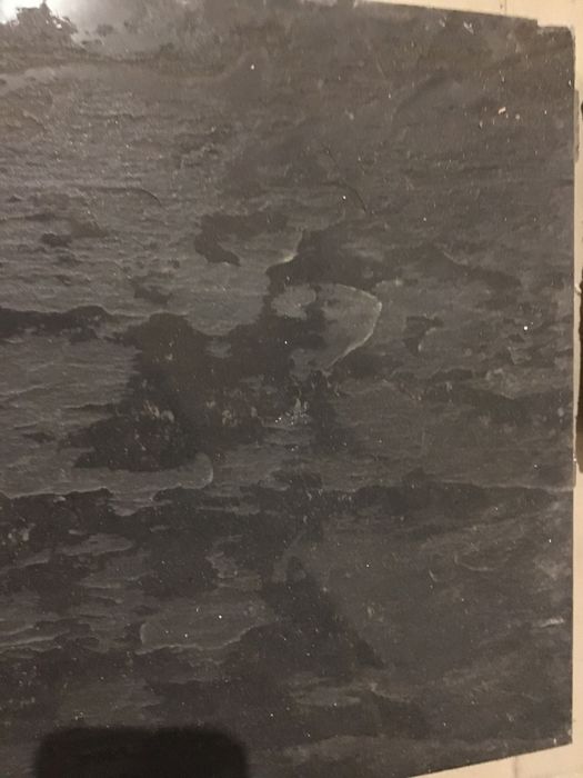 Płytki, gres, czarny kamień, mat/połysk, używane.