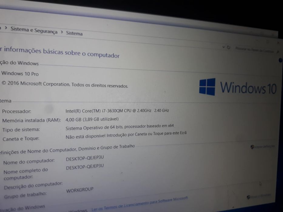 Portatil asus core i7 com carregador