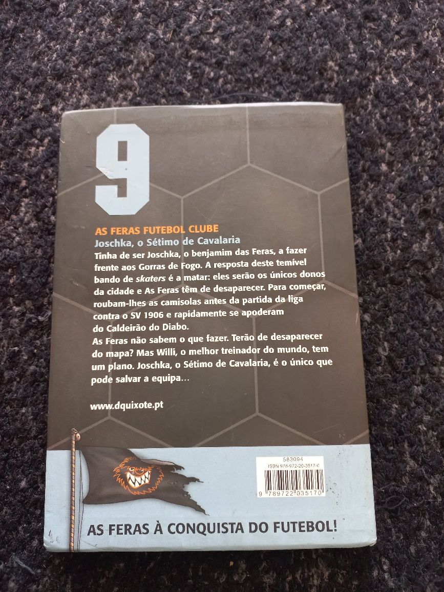 Livro As Feras Futebol Clube - Joschka