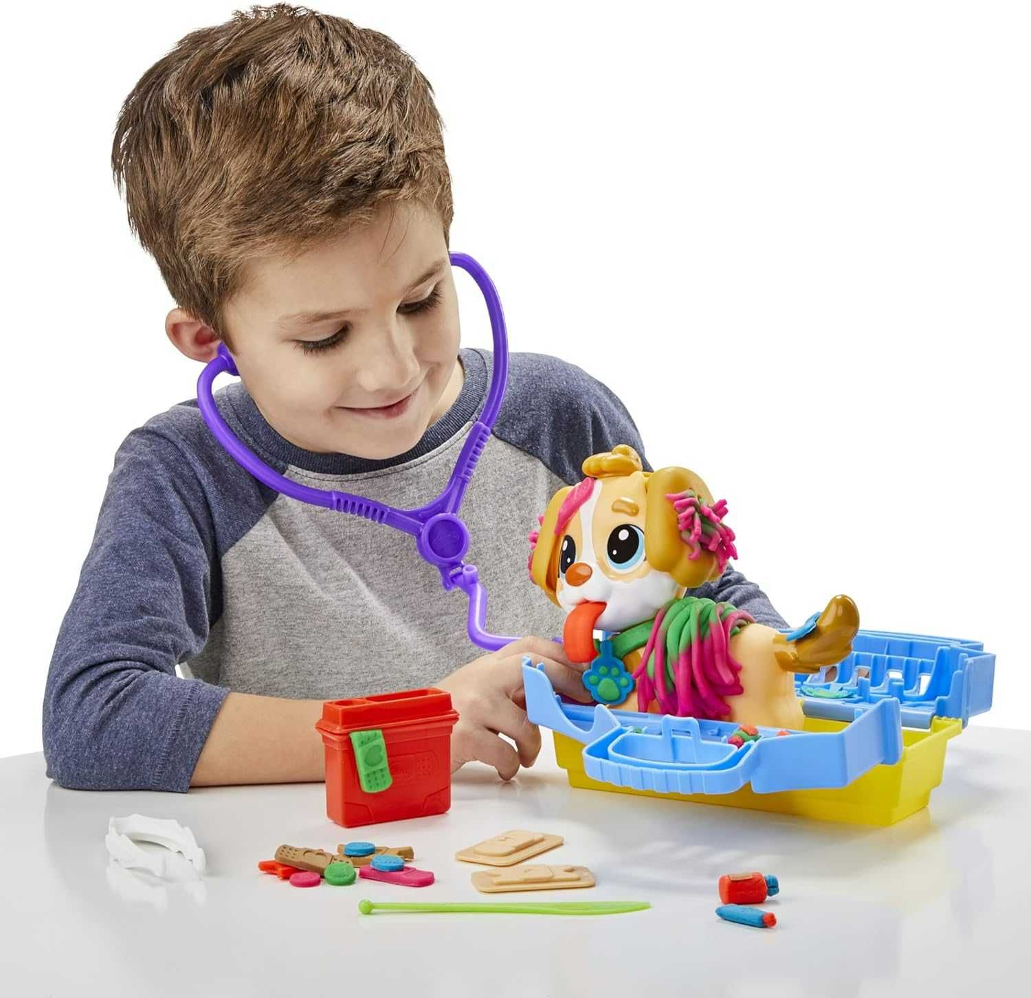 Play-Doh Плей До цуценя, зубастик. Прийом у ветеринара та стоматолога