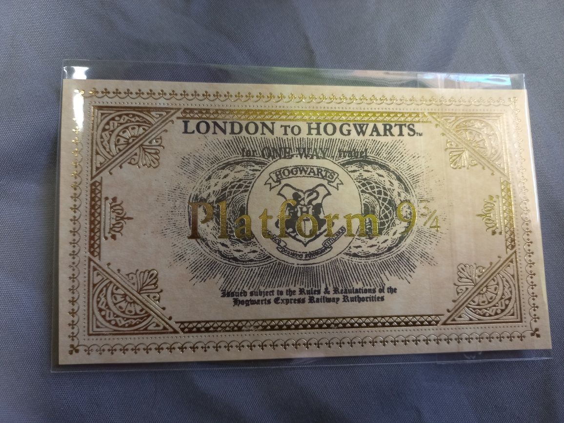 Bilet z Hogwartu nowy Harry Potter dla fana