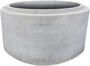 Kręgi betonowe z dnem / bez dna + pokrywy żelbetowe