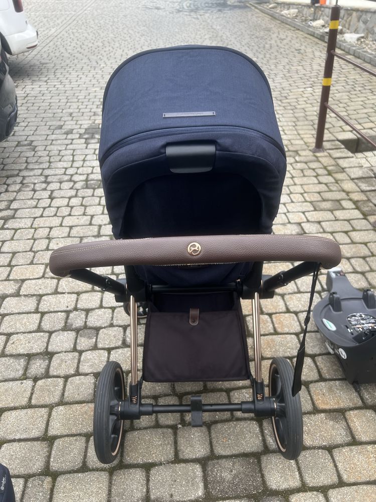 Wózek Cybex Priam 4w1 plus fotelik Cybex Sirona Z i-size
