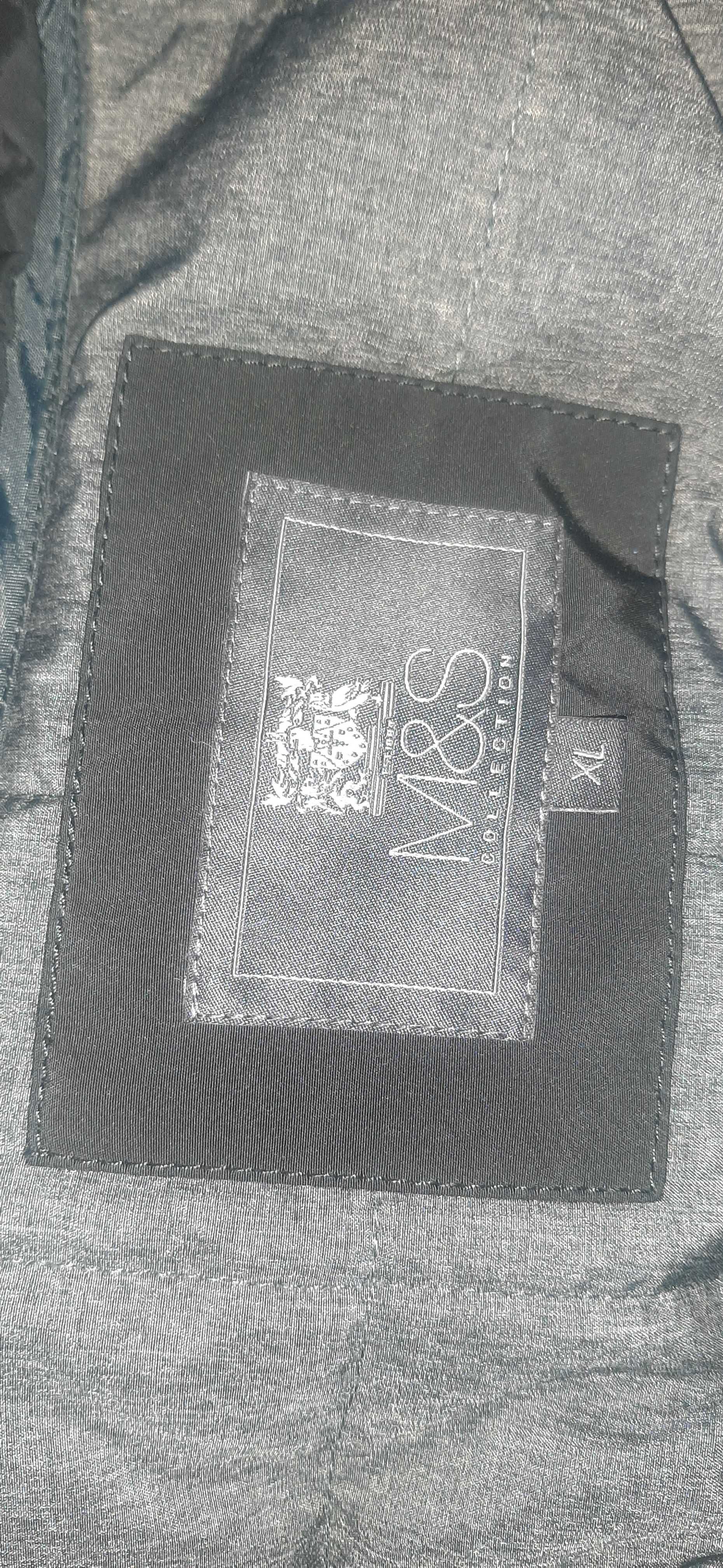 Płaszcz, kurtka męski czarny XL Marks & Spencer