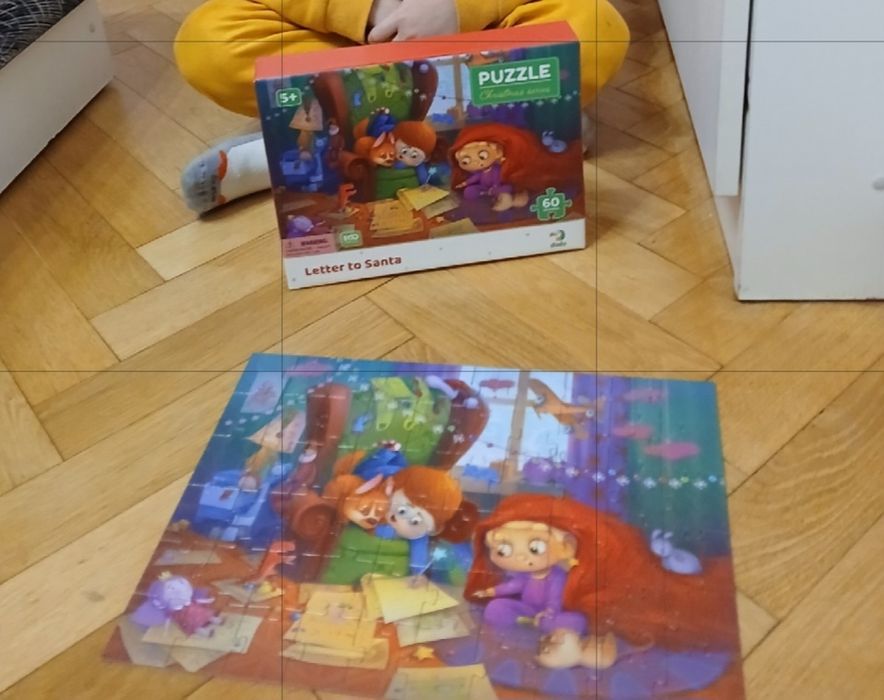 Dodo puzzle christmas, 5+, 60 шт, Пазли Додо Різдво, лист Санті