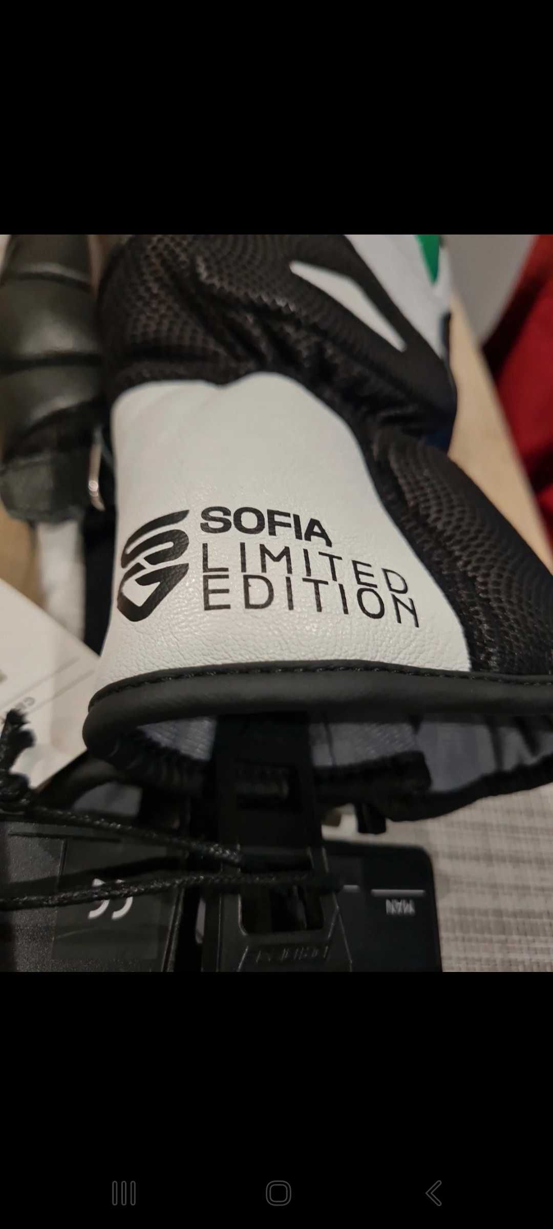 Rękawice Narciarskie Sofia Goggia Limited Edition nówki z metką "L"