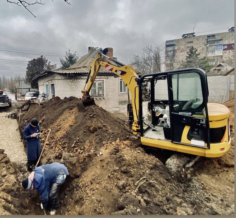 Услуги Экскаватора Мини экскаватора-трактор гидромолот Бобкат