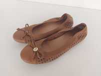 Buty damskie baleriny skórzane Sperry w rozmiarze 39