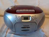 Radiomagnetofon Lenco scd-420rd z odtwarzaczem CD