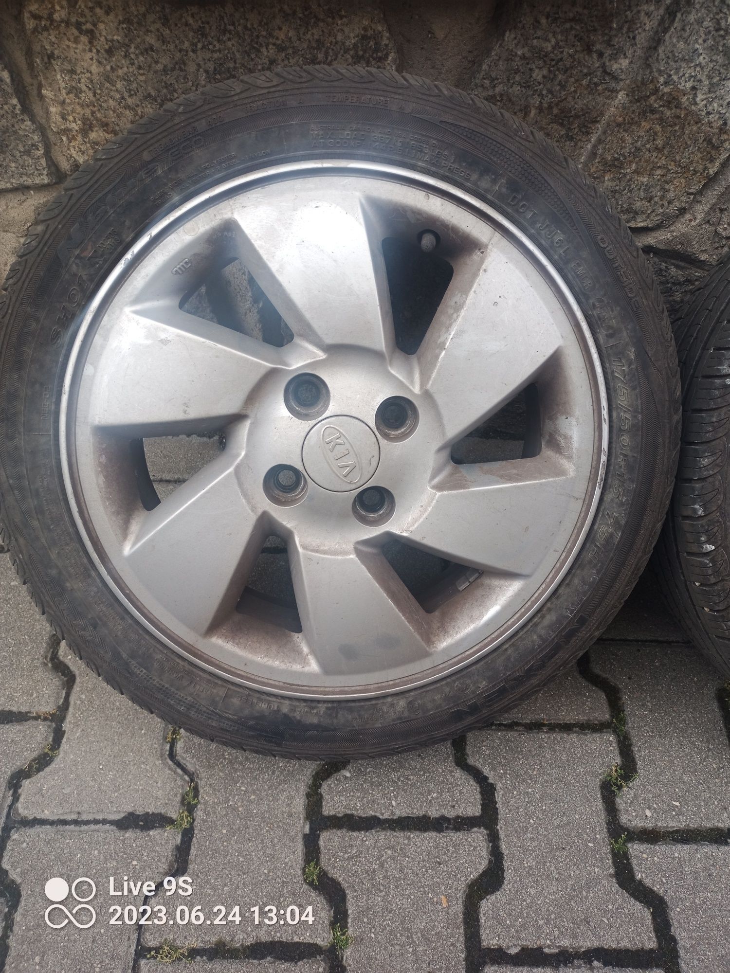 Felgi aluminiowe Kia Picanto '15'+ koło dojazdowe