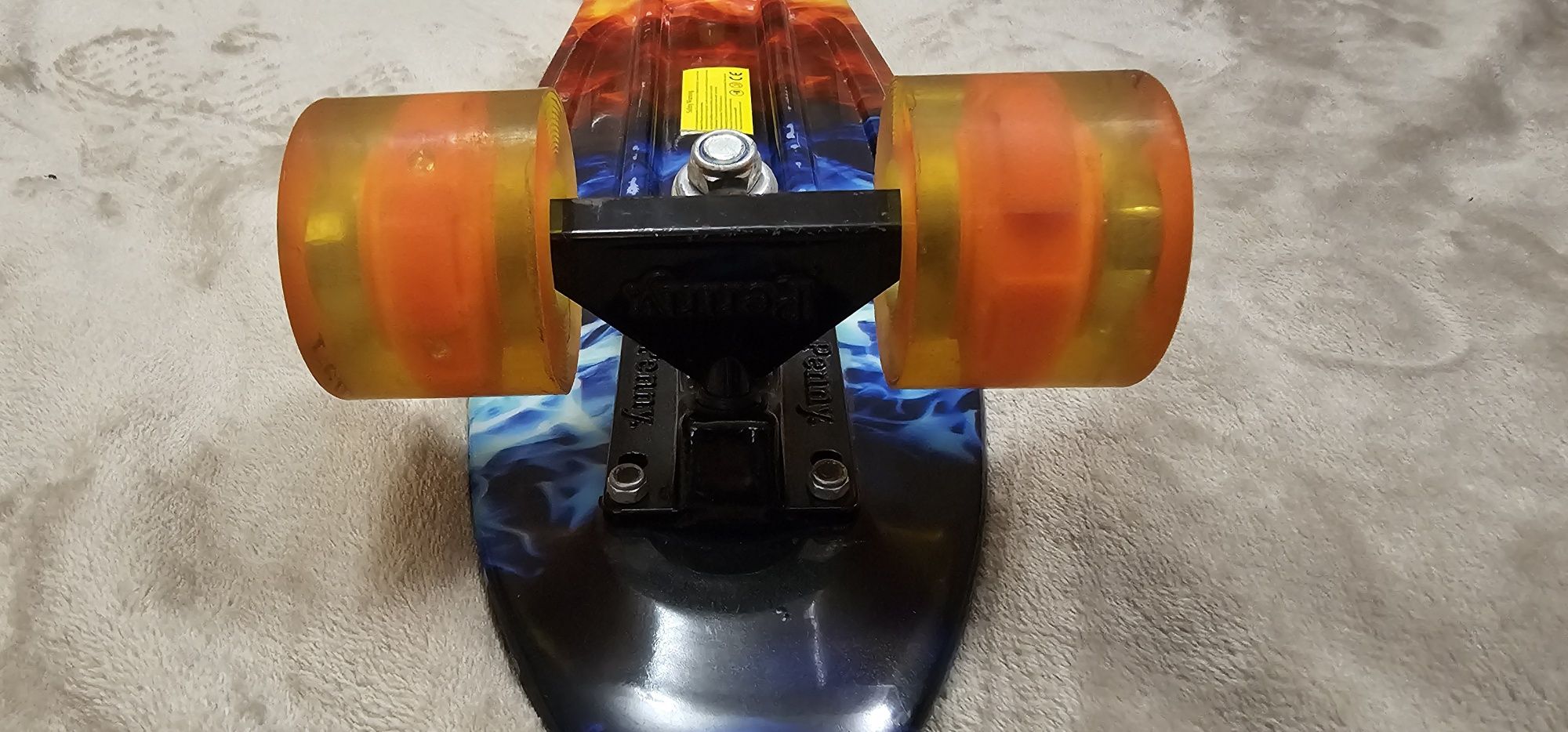 Скейт пенни борд Penny со светящимися колёсами