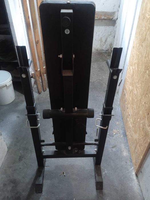 Zestaw treningowy na siłownię.