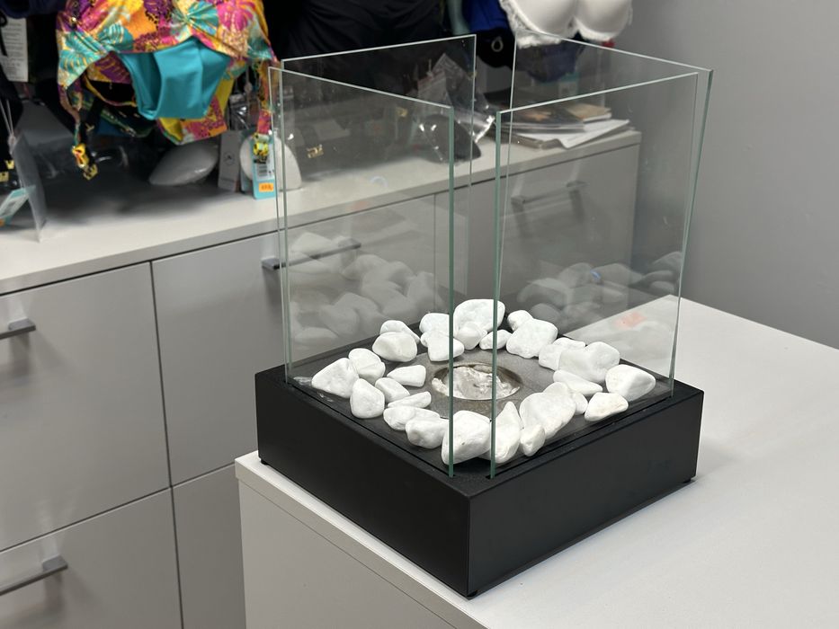 Biokominek na taras, ogród