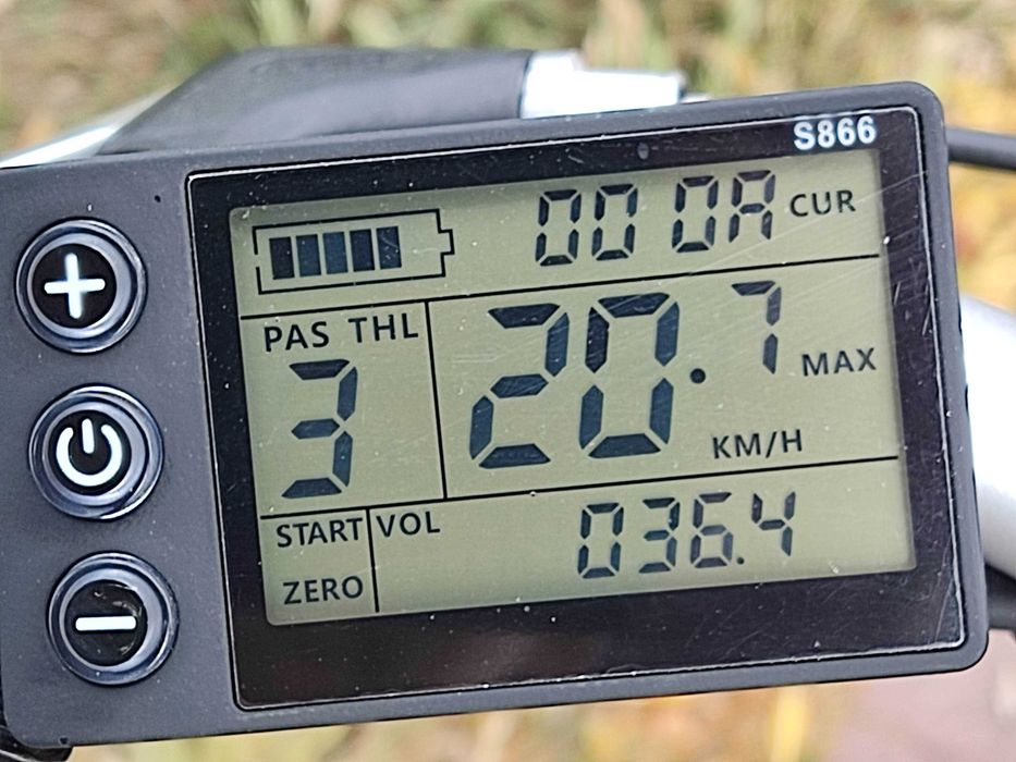 Wyświetlacz 866 sterownik 36/48 V 13 A do ebika