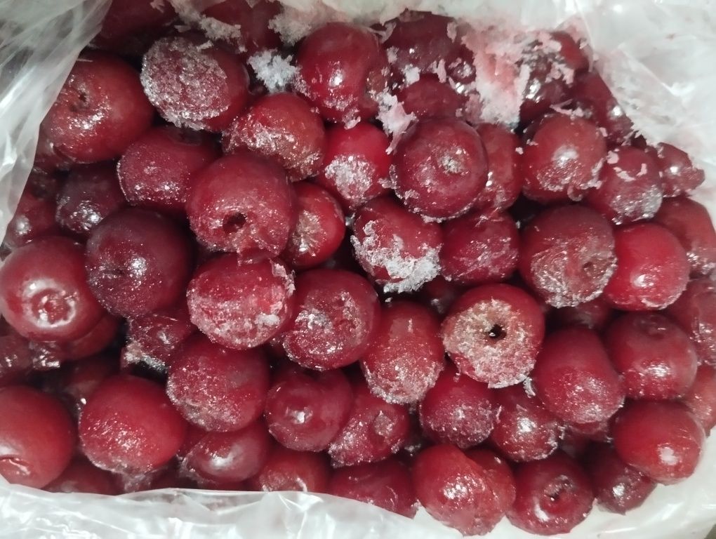 Продам заморожену вишню, врожай 2024 року. без кісточки