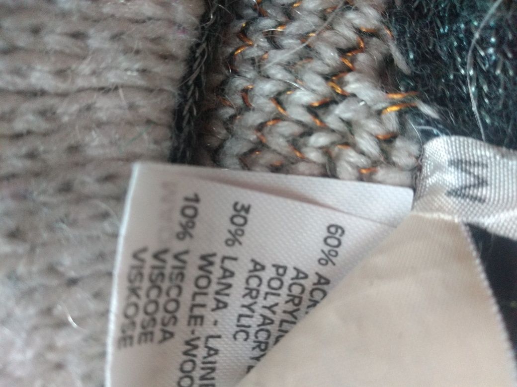 Sweter vintage gwiazdy M