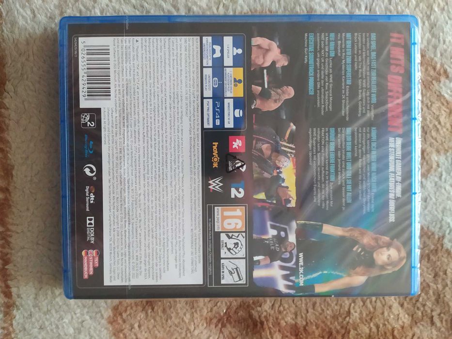 Gra W2K22 na konsolę PS4 - NOWA!