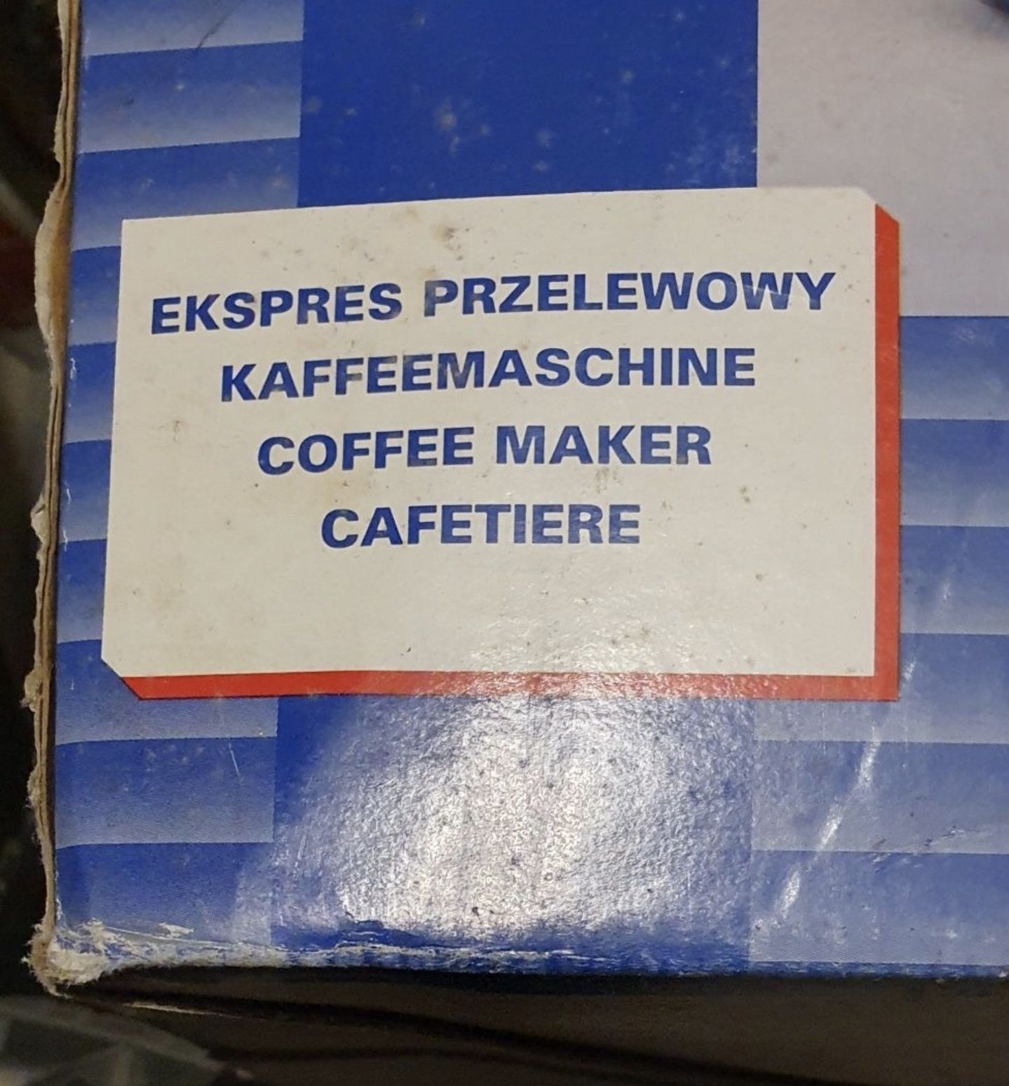 Przepływowy ekspres do kawy