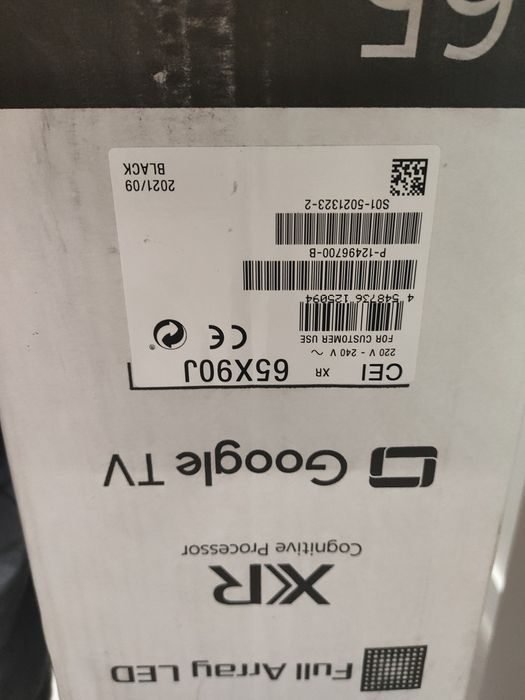 Розбитий телевізор Sony 65X90J