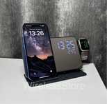 4в 1 Безпроводная зарядна Apple Watch iPhone Зеркальная станция Mirror