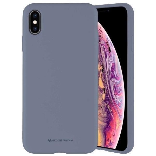 Mercury Silicone Iphone X/Xs Lawendowy /Lavender Gray