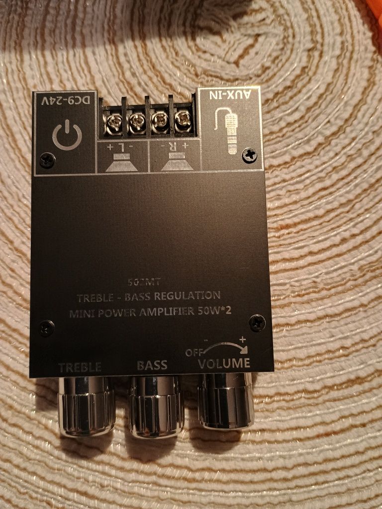 Stereo mini-wzmacniacz ZK-502MT Aux Bluetooth