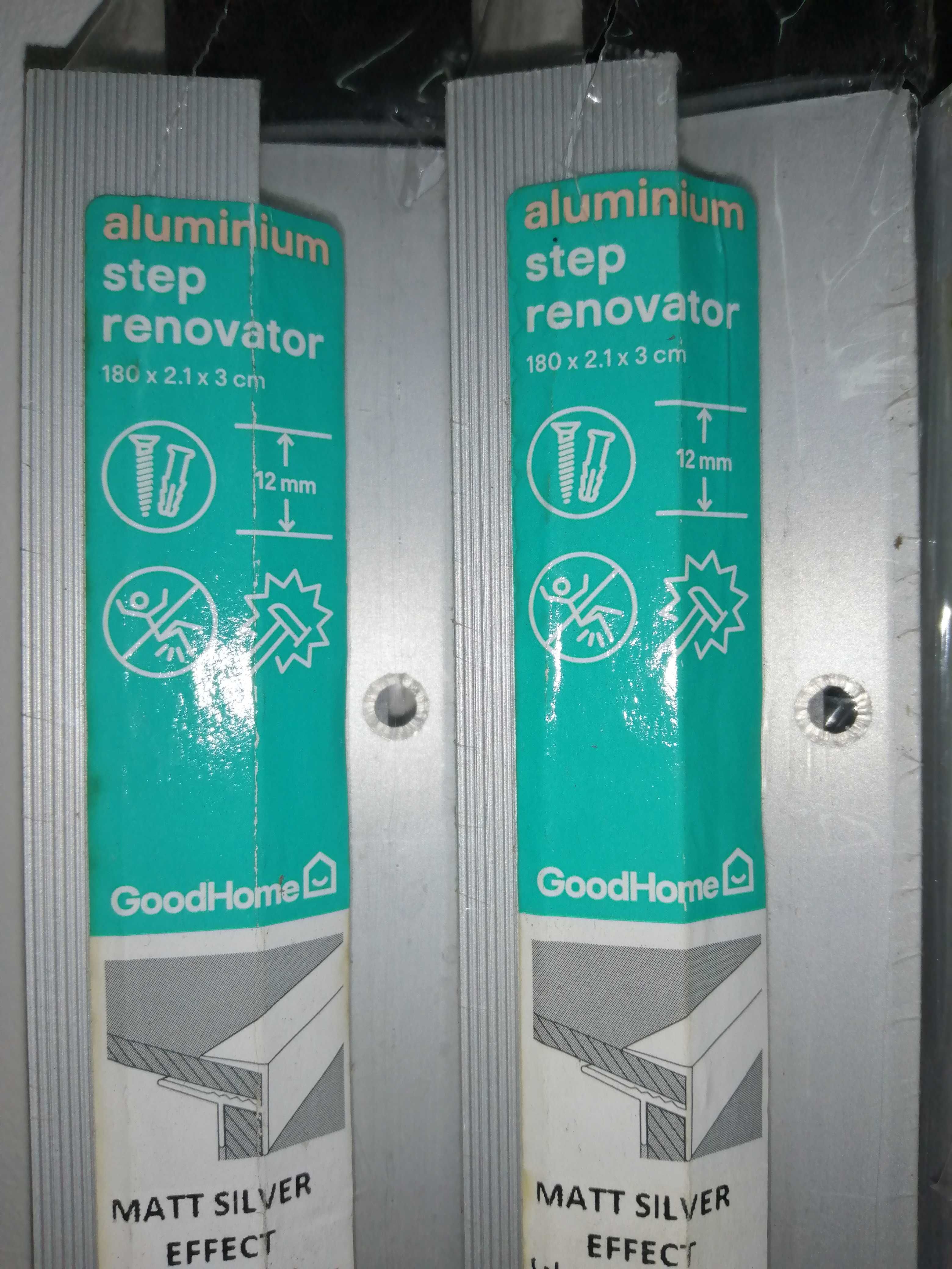 Listwa schodowa, aluminiowa