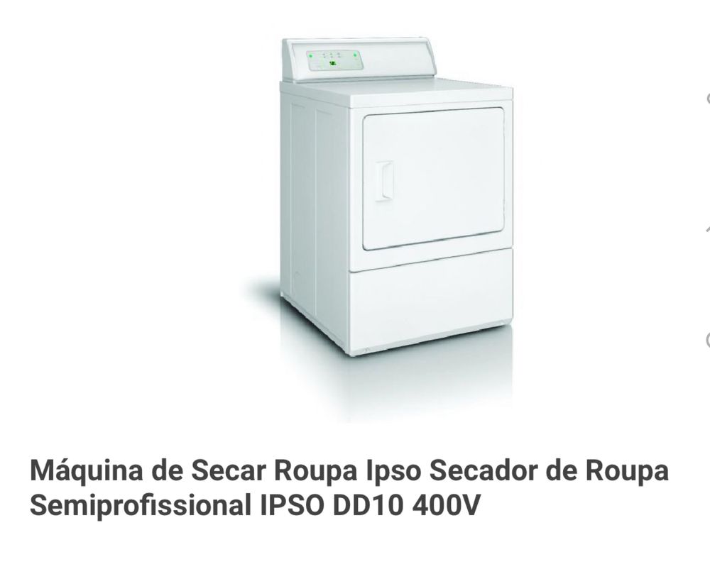 Secador roupa semi-industrial ipso