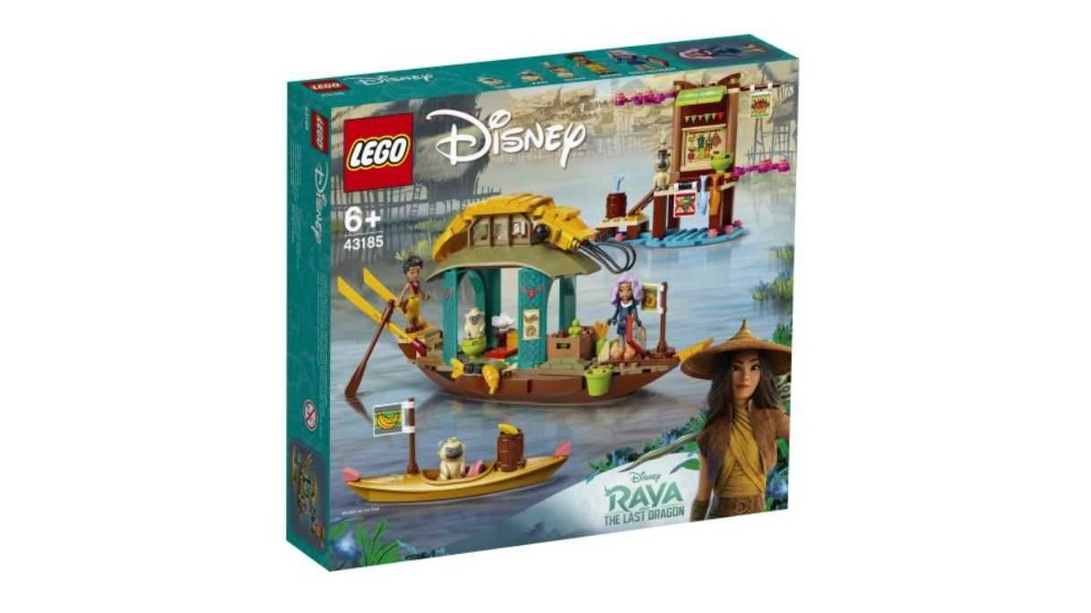 LEGO Disney: Raya - O Barco de Boun  NOVO