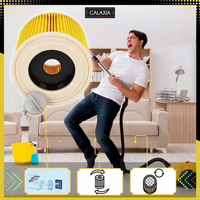 Filtr do Odkurzacza Karcher WD3 WD 3 MV3 WD2 SE4001 KWD3 V12 V15