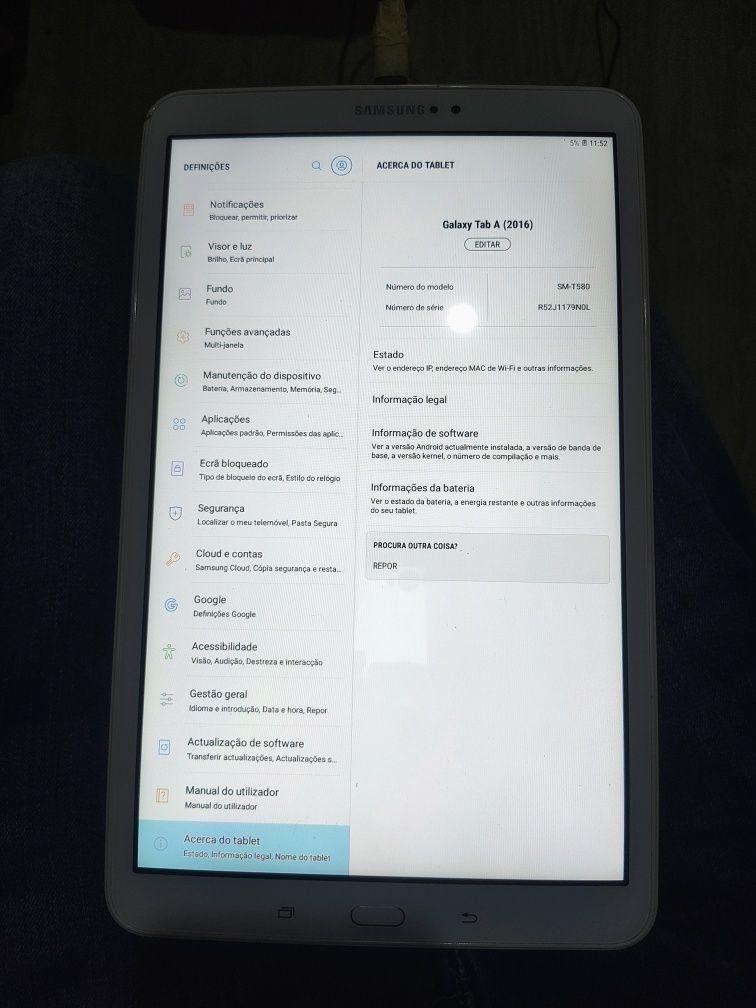 Tablet Samsung Galaxy Tab A(2016)