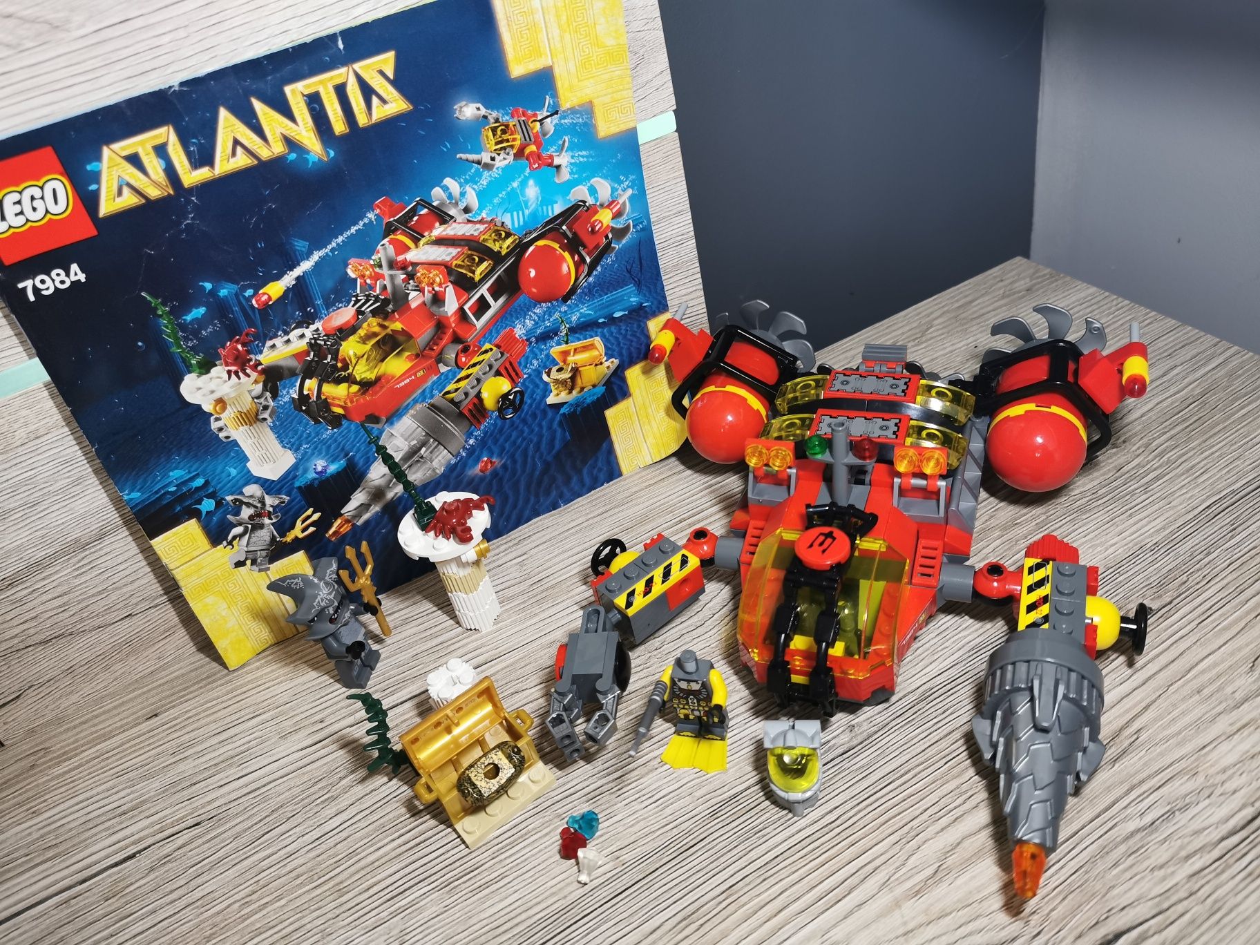 Lego Atlantis 7984 Niszczyciel głębinowy